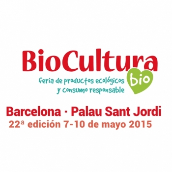 Entrada gratis Biocultura barcelona 2015. Imagen cartel feria 2015