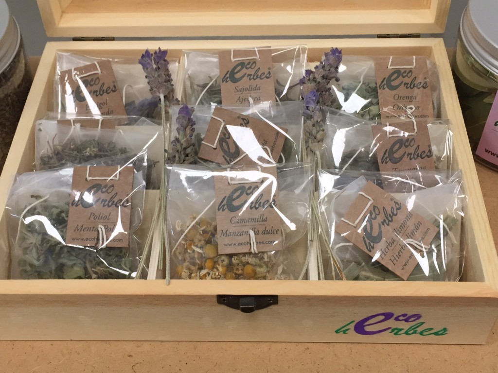 Sorteo herbolarios barcelona, infusiones, caja, notas naturales