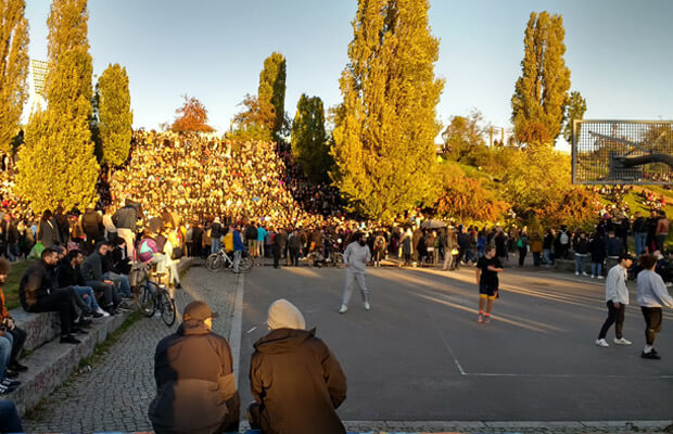 parques de berlin, notas naturales