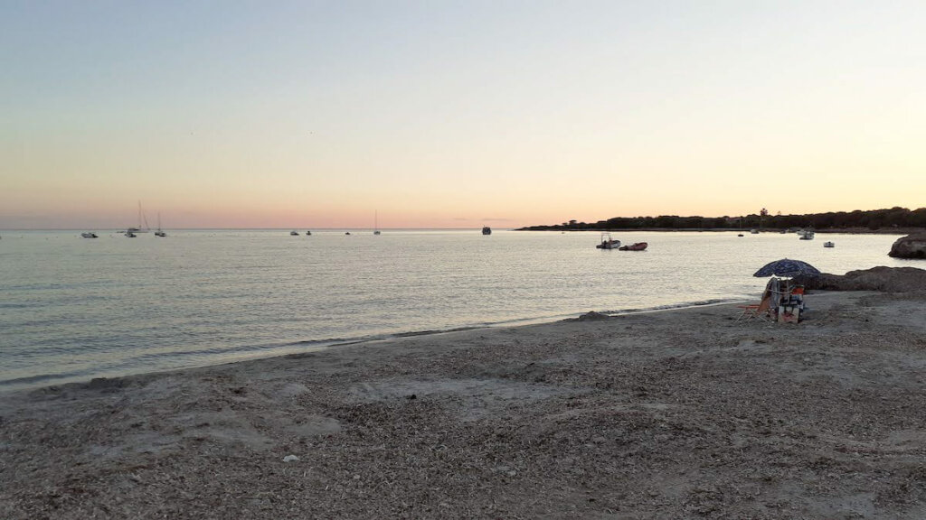 playa putzu idu peninsula de sinis cerdeña, notas naturaleas