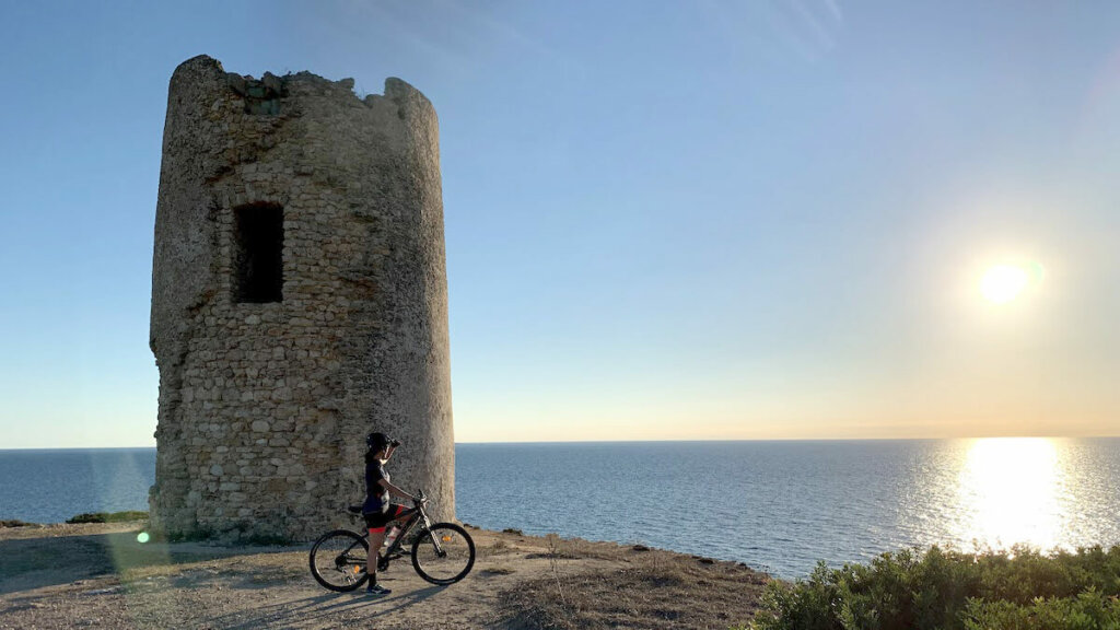 turr'e sa mora, peninsula de sinis cerdeña, notas naturaleas