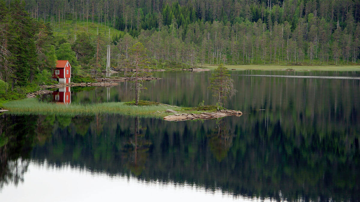 paisaje natural de Noruega